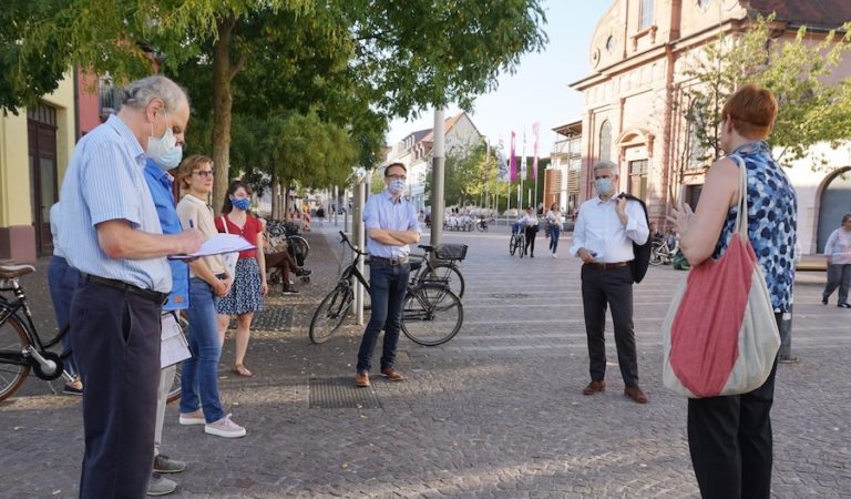 Schwetzinger Grüne sammelten die Problemstellen des Radverkehrs in der Stadt