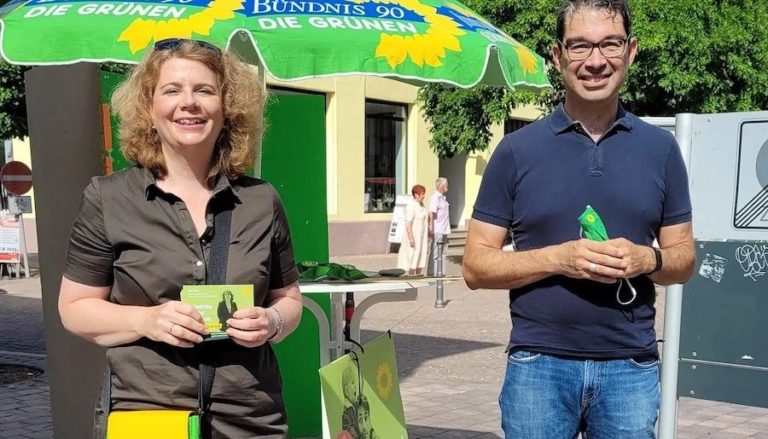 Infostände zur Bundestagswahl